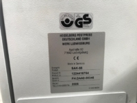 used Heidelberg SAK 56 delivery for folding machines